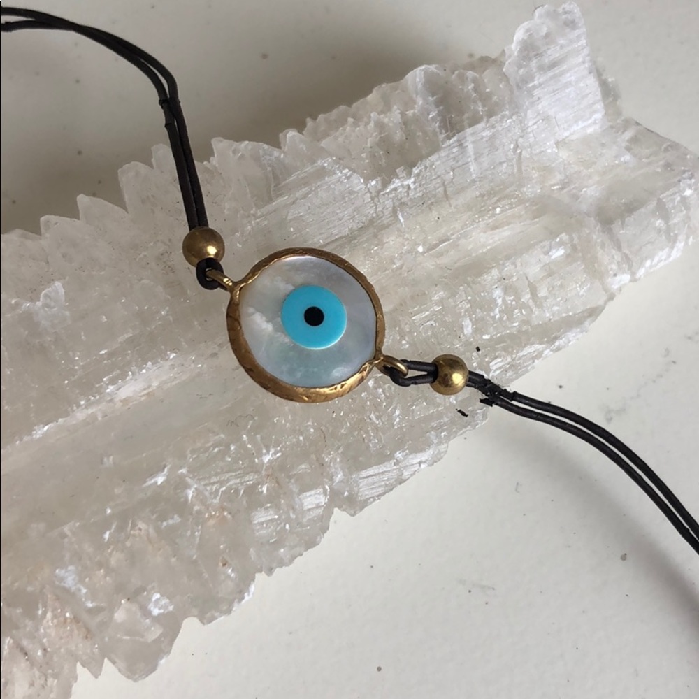 Evil eye bracelet